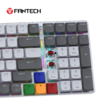 Fantech MAXFIT AIR99 RGB belaidė mechaninė klaviatūra, Pilka, Brown Switch - image 7