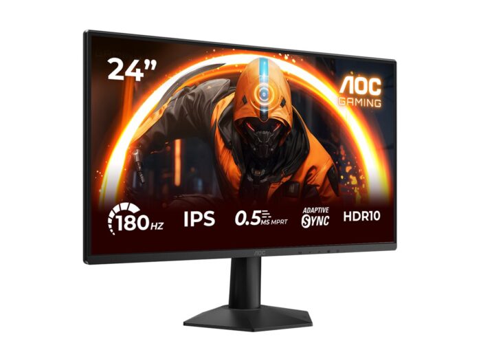 AOC 24G50F | 24 " | IPS | FHD | 16:9 | 180 Hz | 4 ms | 1920 x 1080 pixels | 300 cd/m² | HDMI ports quantity 1 | Black