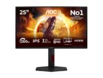 AOC | 25G4ZR | 25 " | Fast IPS | FHD | 16:9 | 240 Hz | 0.5 ms | 1920 x 1080 pixels | 300 cd/m² | HDMI ports quantity 2 | Black