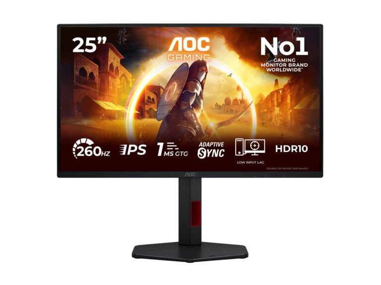 AOC | 25G4ZR | 25 " | Fast IPS | FHD | 16:9 | 240 Hz | 0.5 ms | 1920 x 1080 pixels | 300 cd/m² | HDMI ports quantity 2 | Black