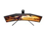 AOC CU34G4CA | 34 " | Fast VA | WQHD | 21:9 | 180 Hz | 1 ms | 3440 x 1440 pixels | 450 cd/m² | HDMI ports quantity 2 | Black
