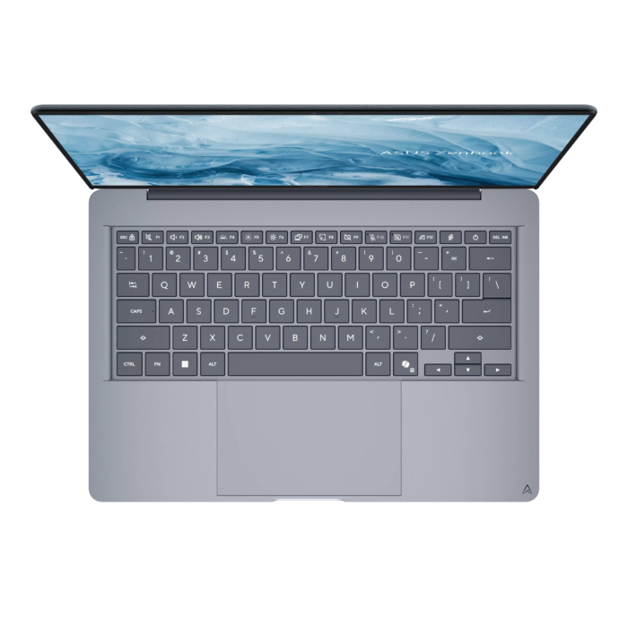 Asus Zenbook 14 UX3480QA-U1151X | Arctic Blue | 14 " | OLED | WUXGA | 1920 x 1200 pixels | 60 Hz | Snapdragon X | X1 26 100 | 16 GB | LPDDR5X | Solid-state drive capacity 512 GB | Qualcomm Adreno GPU | Windows 11 Pro | 802.11ax | Bluetooth version 5.3 | Keyboard language US international | Keyboard backlit | Warranty 24 month(s) | Battery warranty 12 month(s)