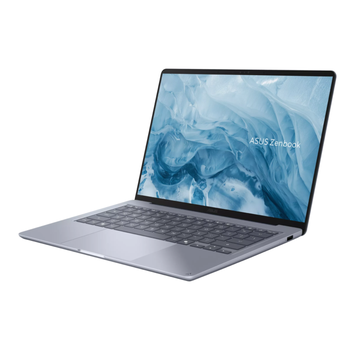 Asus Zenbook 14 UX3480QA-U1151X | Arctic Blue | 14 " | OLED | WUXGA | 1920 x 1200 pixels | 60 Hz | Snapdragon X | X1 26 100 | 16 GB | LPDDR5X | Solid-state drive capacity 512 GB | Qualcomm Adreno GPU | Windows 11 Pro | 802.11ax | Bluetooth version 5.3 | Keyboard language US international | Keyboard backlit | Warranty 24 month(s) | Battery warranty 12 month(s)