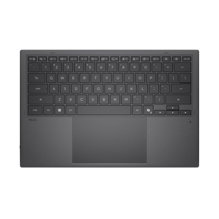 Asus Zenbook Duo UX8407AA-SN094X | Moher Gray | 14 " | OLED | Touchscreen | 2.8K | 2880 x 1800 pixels | Anti-Reflective | Intel Core Ultra 9 | 378H | 32 GB | LPDDR5X | Solid-state drive capacity 2000 GB | Intel Arc Graphics | Windows 11 Home | 802.11be | Bluetooth version 5.4 | Keyboard language US international | Keyboard backlit | Warranty 24 month(s) | Battery warranty 12 month(s)