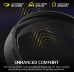 Corsair Gaming Headset | HS35 v3 | Bluetooth | Over-Ear | Microphone | Carbon | Wireless