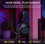 Corsair Gaming Headset | HS35 v3 | Wired | Microphone | Carbon
