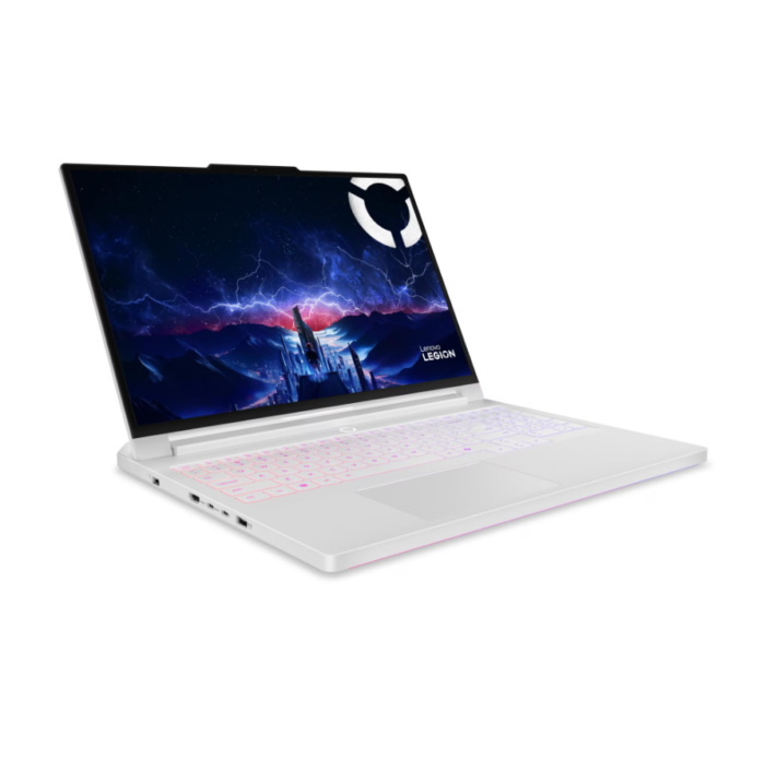 Lenovo Legion Pro 7 16IAX10H Intel | Glacier White | 16 " | OLED | WQXGA | 2560 x 1600 pixels | Glossy | Intel Core Ultra 9 | 290HX Plus | 64 (2x32GB) GB | CSODIMM DDR5 | Solid-state drive capacity 2000 GB | NVIDIA GeForce RTX 5090 | GDDR7 | 24 GB | Windows 11 Home | 802.11be | Bluetooth version 5.4 | Keyboard language English | Keyboard backlit | Warranty 24 month(s) | Battery warranty 12 month(s)