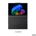 Lenovo ThinkPad T16 G5 AMD | Black | 16 " | IPS | 1920 x 1200 pixels | WUXGA | Anti-glare | AMD Ryzen AI 5 PRO | 440 | 16 GB | SODIMM DDR5 | Solid-state drive capacity 512 GB | AMD Radeon 840M Graphics | Windows 11 Pro | 802.11be | Bluetooth version 5.4 | Keyboard language Nordic | Keyboard backlit | Warranty 36 month(s) | Battery warranty 12 month(s)
