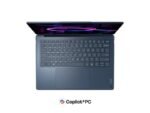 Lenovo Yoga 9 2-in-1 14IPH11 Intel | Cosmic Blue | 14 " | OLED | Touchscreen | 2.8K WQXGA+ | 2880 x 1800 pixels | Intel Core Ultra 7 | 355 | 32 GB | Soldered LPDDR5X | Solid-state drive capacity 1000 GB | Intel Graphics | Windows 11 Home | 802.11be | Bluetooth version 5.4 | Keyboard language Nordic | Keyboard backlit | Warranty 24 month(s) | Battery warranty 12 month(s)