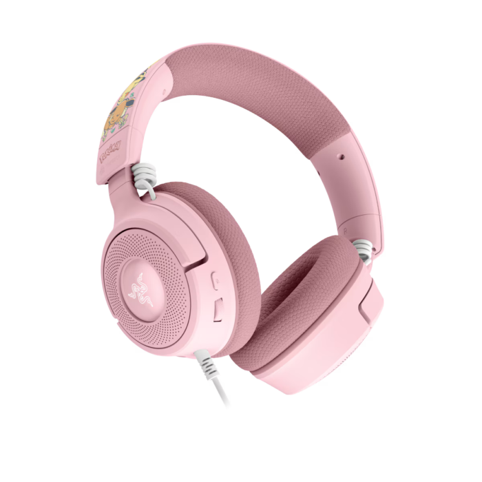 Razer Gaming Headset | Kraken V4 X | Wired | On-ear | Microphone | Pikachu & Eevee Edition