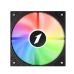 1STPLAYER FA1, 120 mm RGB korpuso ventiliatorius, juodas