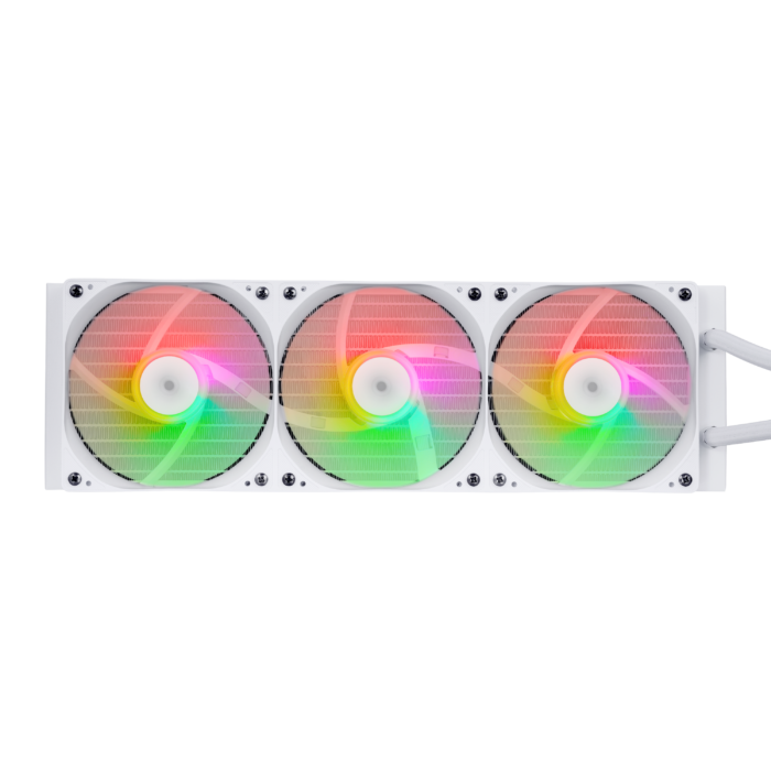 1STPLAYER TS1 360, 360 mm AIO procesoriaus aušintuvas, ARGB, baltas - Image 17
