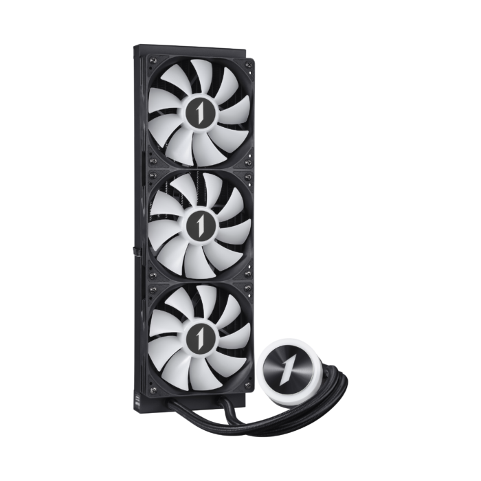 1STPLAYER TS1 360, 360 mm AIO procesoriaus aušintuvas, ARGB, juodas - Image 3