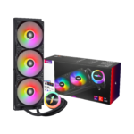 1STPLAYER TS1 360, 360 mm AIO procesoriaus aušintuvas, ARGB, juodas