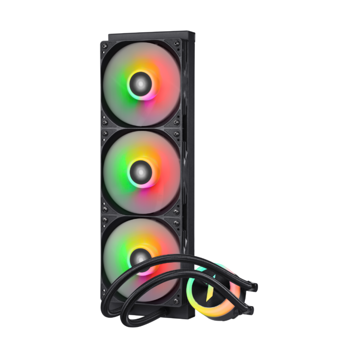 1STPLAYER TS1 360, 360 mm AIO procesoriaus aušintuvas, ARGB, juodas - Image 4