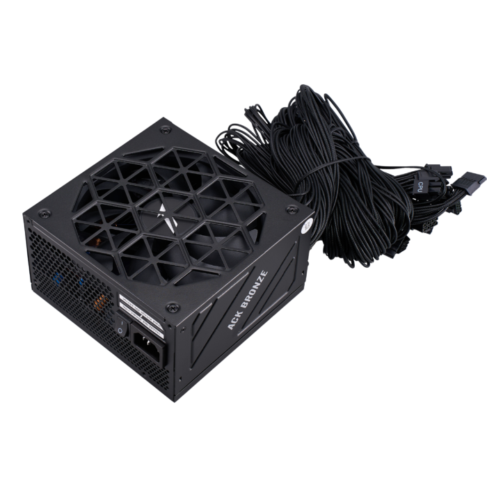 1STPLAYER ACK, 750W, 80 PLUS Bronze, ATX 3.1, PCIe 5.1 maitinimo blokas, juodas - Image 7