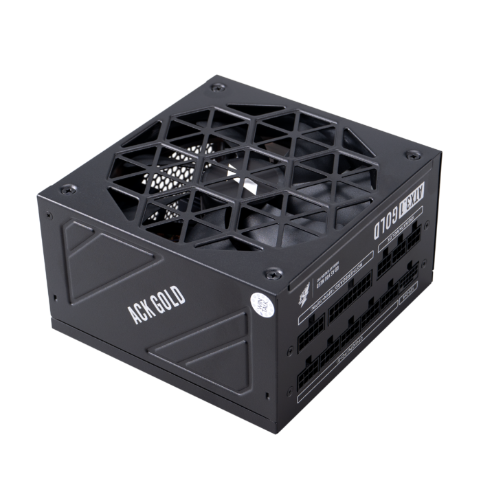 1STPLAYER ACK, 850W, 80 PLUS Gold, ATX 3.1, PCIe 5.1, modulinis maitinimo blokas, juodas - Image 4