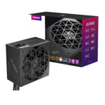 1STPLAYER ACK, 750W, 80 PLUS Bronze, ATX 3.1, PCIe 5.1 maitinimo blokas, juodas - Image 3