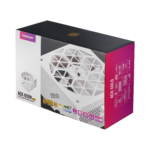 1STPLAYER ACK, 850W, 80 PLUS Gold, ATX 3.1, PCIe 5.1, modulinis maitinimo blokas, baltas