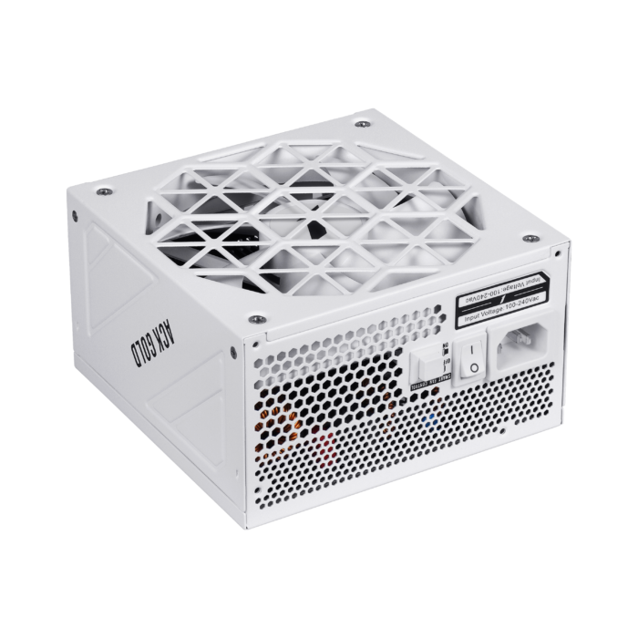 1STPLAYER ACK, 850W, 80 PLUS Gold, ATX 3.1, PCIe 5.1, modulinis maitinimo blokas, baltas - Image 15