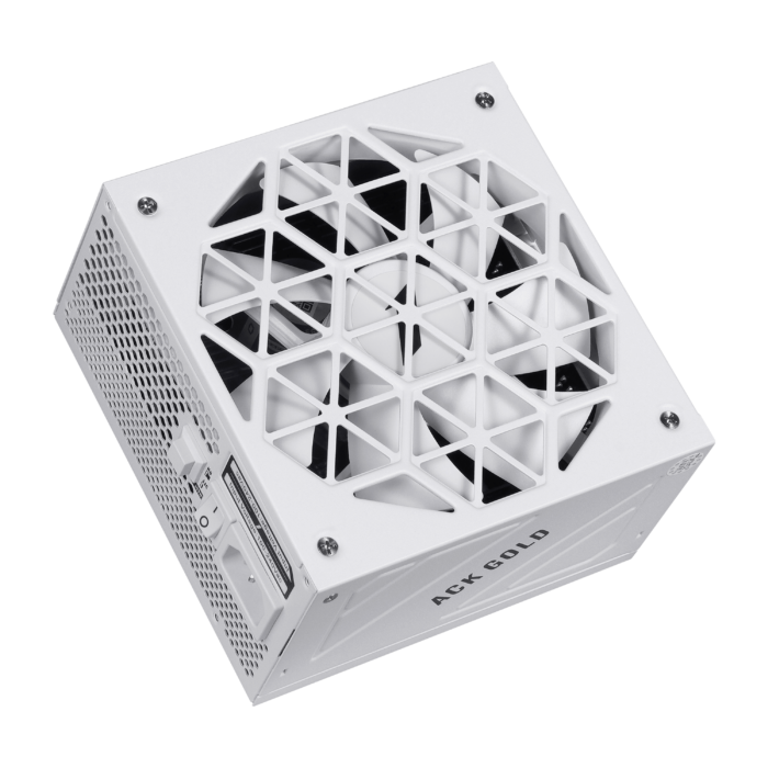 1STPLAYER ACK, 850W, 80 PLUS Gold, ATX 3.1, PCIe 5.1, modulinis maitinimo blokas, baltas - Image 11