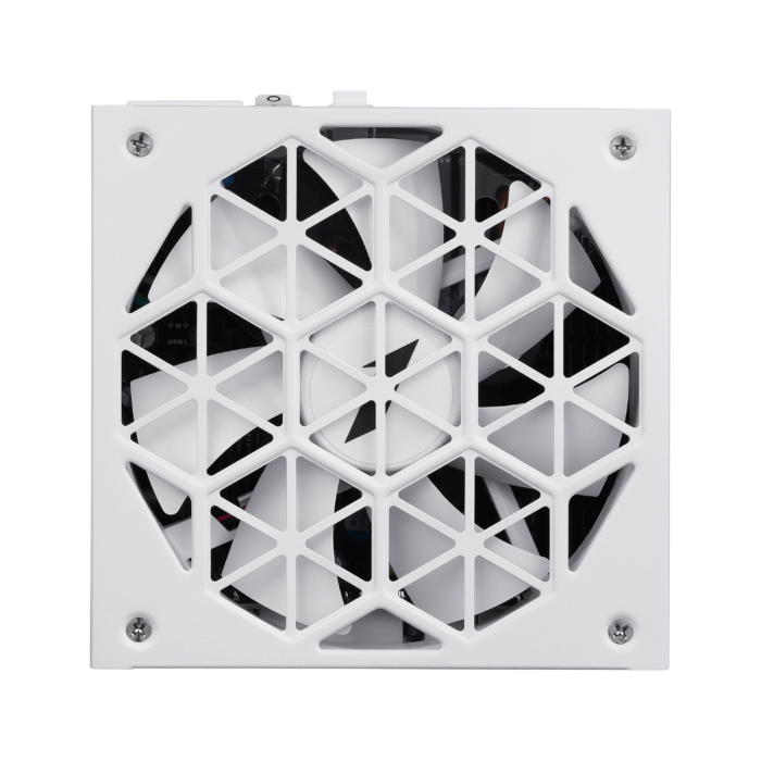 1STPLAYER ACK, 850W, 80 PLUS Gold, ATX 3.1, PCIe 5.1, modulinis maitinimo blokas, baltas - Image 4