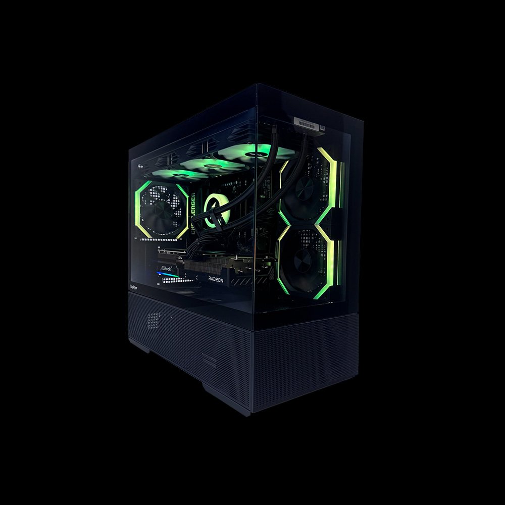 Website PC Foto new CV6 Black 2 Stacionarus kompiuteris Ryzen 5 7500F, RTX 5050 8GB - Image 1