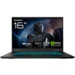 Gigabyte GAMING A16 3WHK3EEC94SH, 16″, QHD, AMD Ryzen 7 260, 16GB RAM, 1TB, RTX 5070, Windows 11 Home